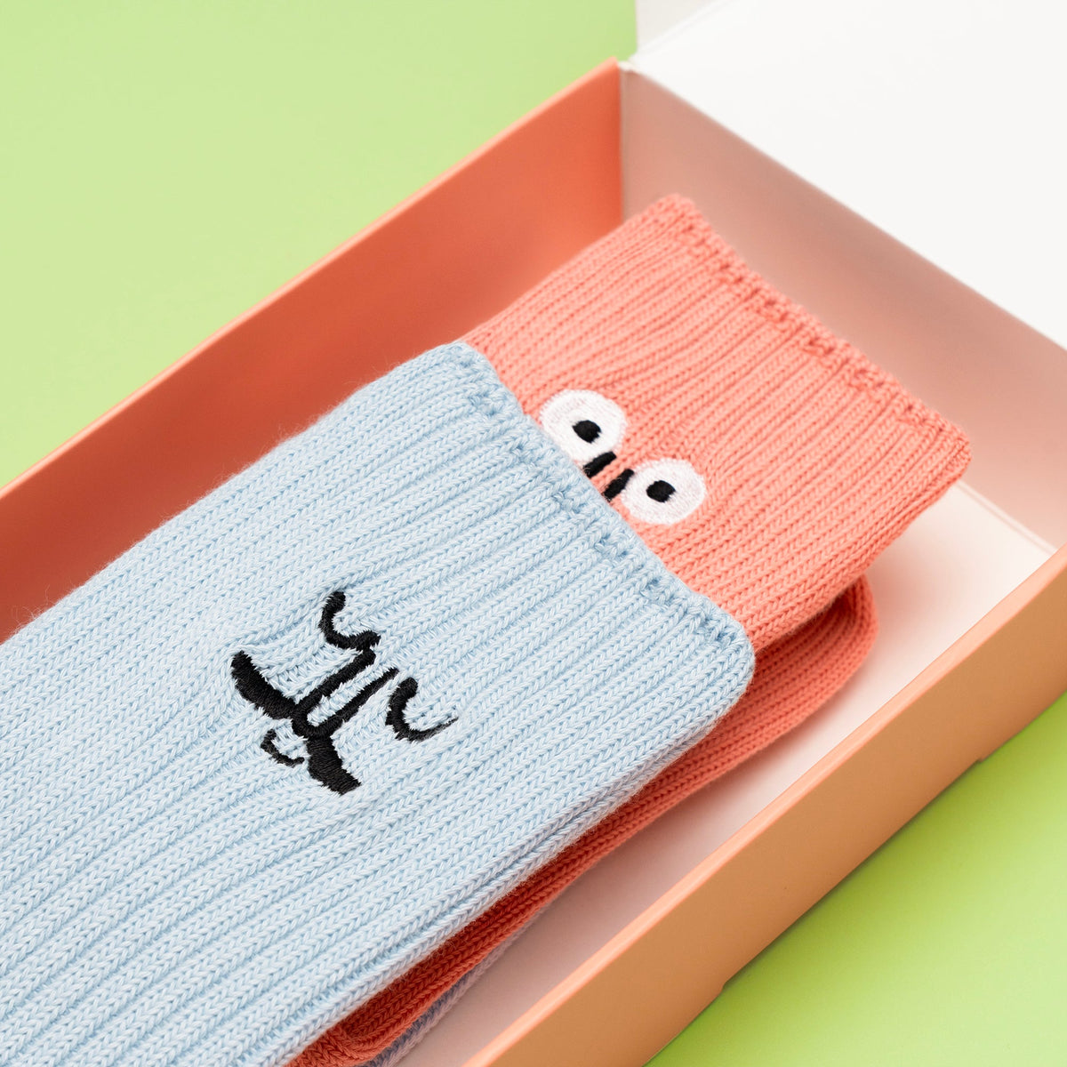 Face Quarter Socks Set