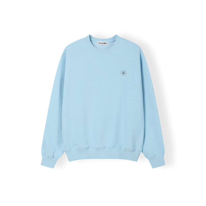 Patch Sweatshirt Blue