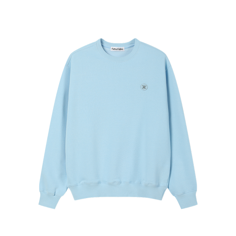 Patch Sweatshirt Blue