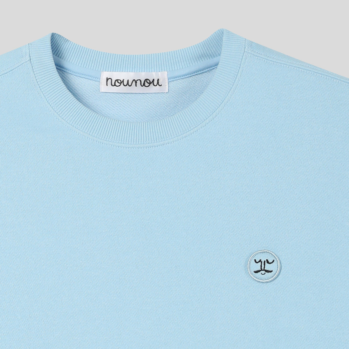 Patch Sweatshirt Blue