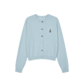 Jacquard Cardigan Blue