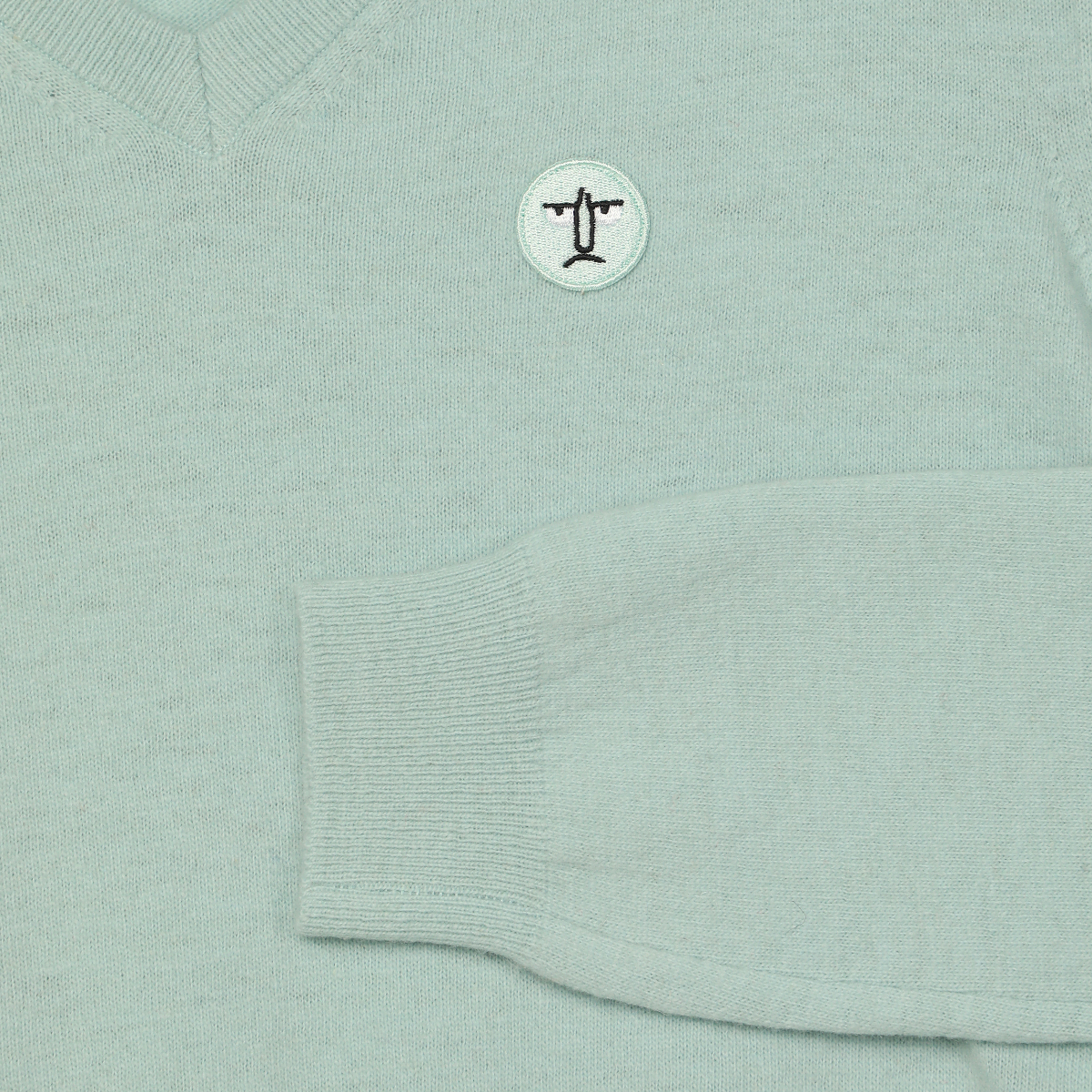 Patch Sweater Mint