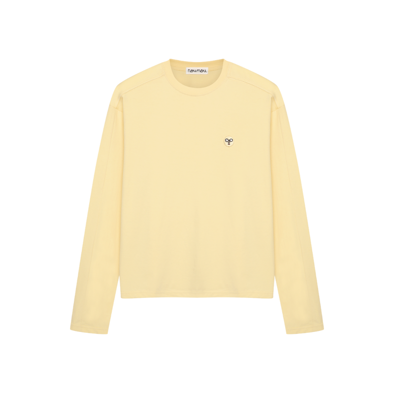 Patch Long Sleeves Yellow