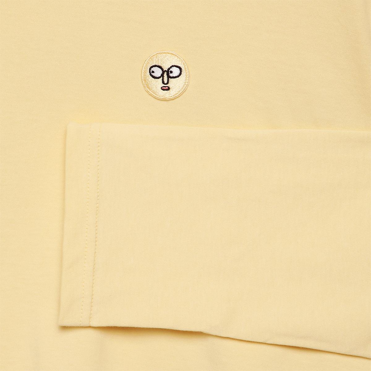 Patch Long Sleeves Yellow