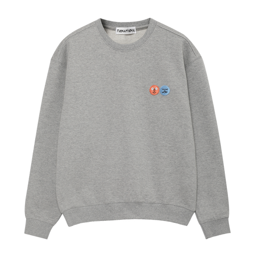 Classic Patch Sweatshirt Melange