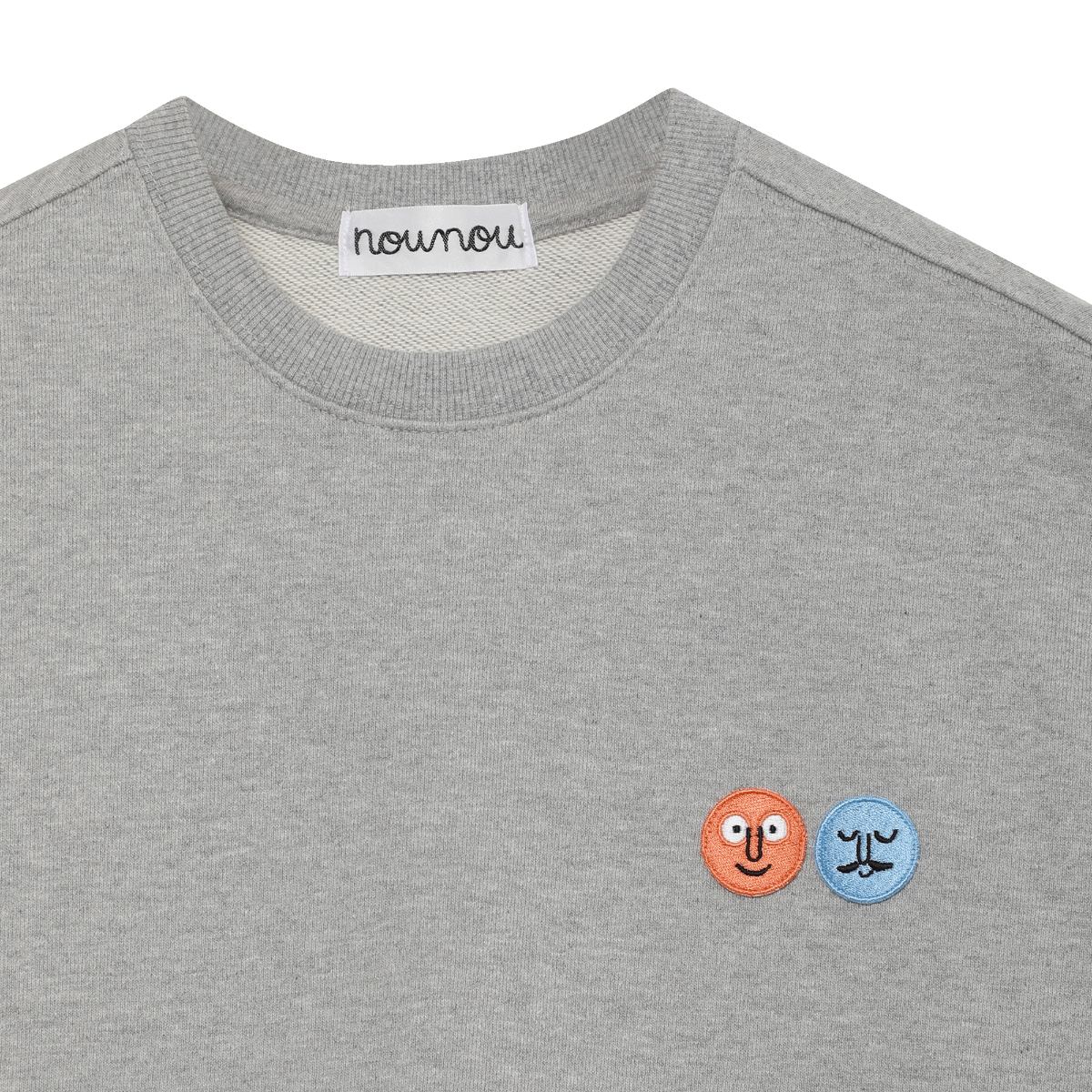 Classic Patch Sweatshirt Melange