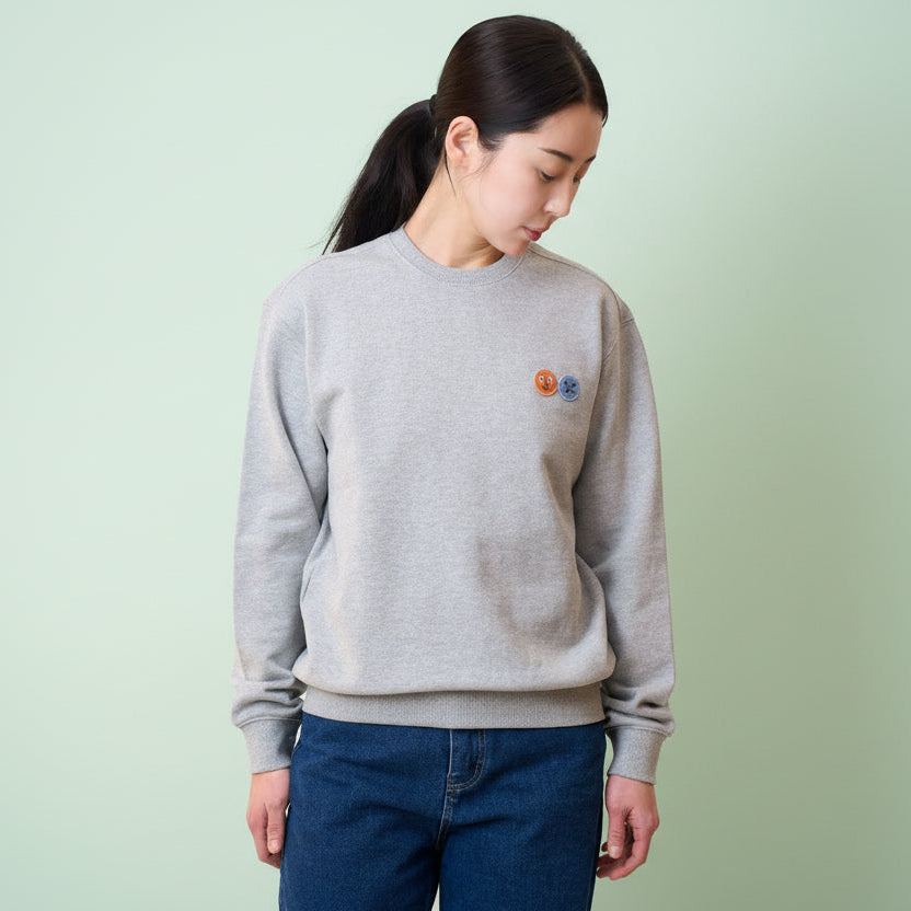 Classic Patch Sweatshirt Melange
