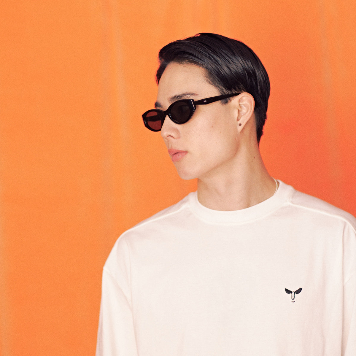 Sunglasses Long Sleeves White 2