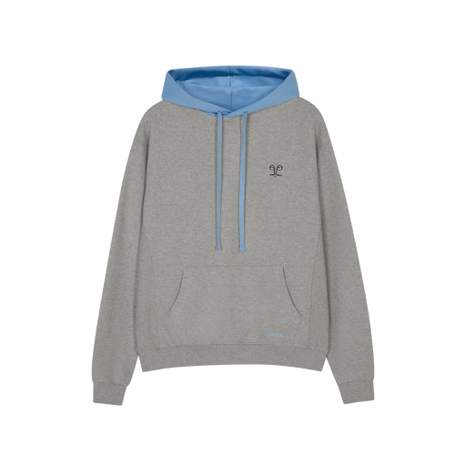 Two Tone Hoodie Melange