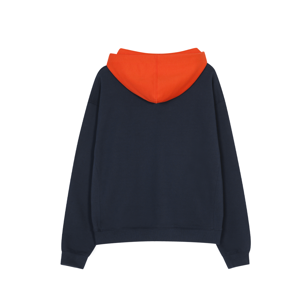 Two Tone Hoodie Navy