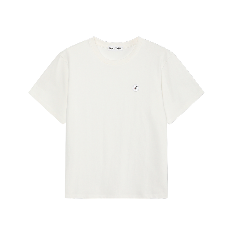 Mini Patch Tee White