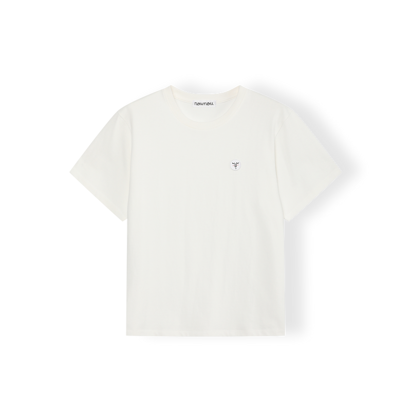 Mini Patch Tee White