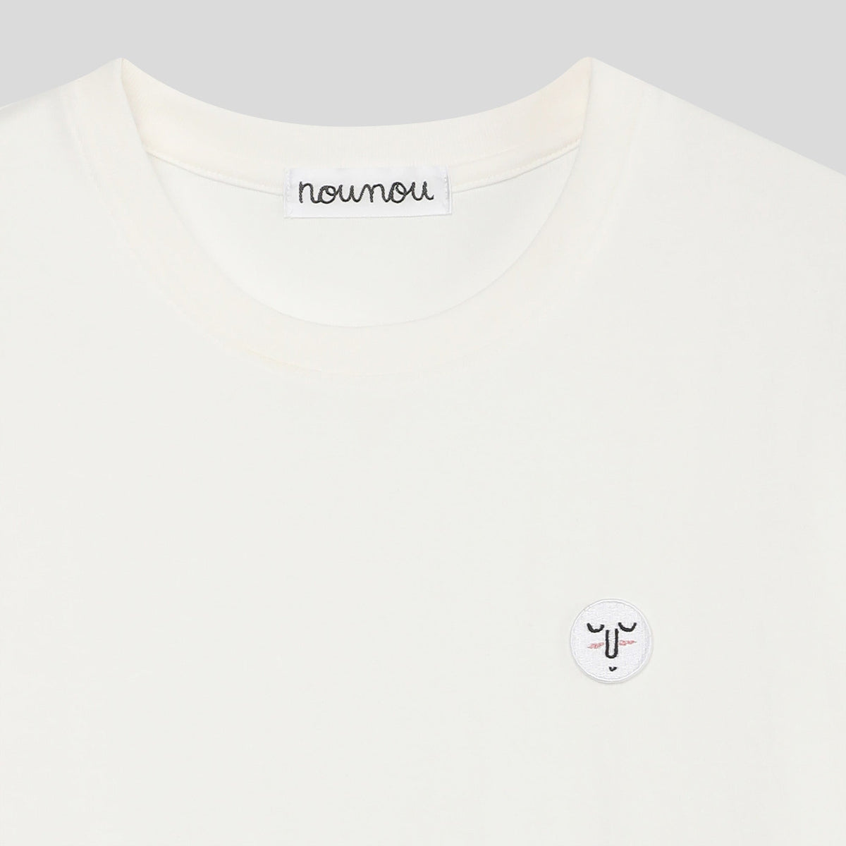 Mini Patch Tee White