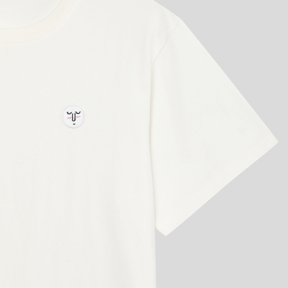 Mini Patch Tee White