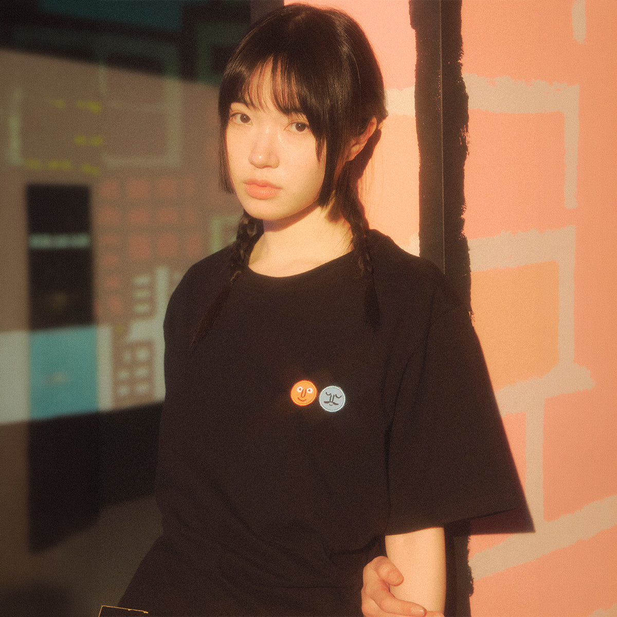 Classic Patch Tee Black
