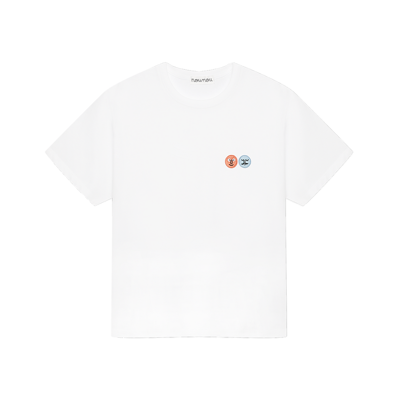 Classic Patch Tee White