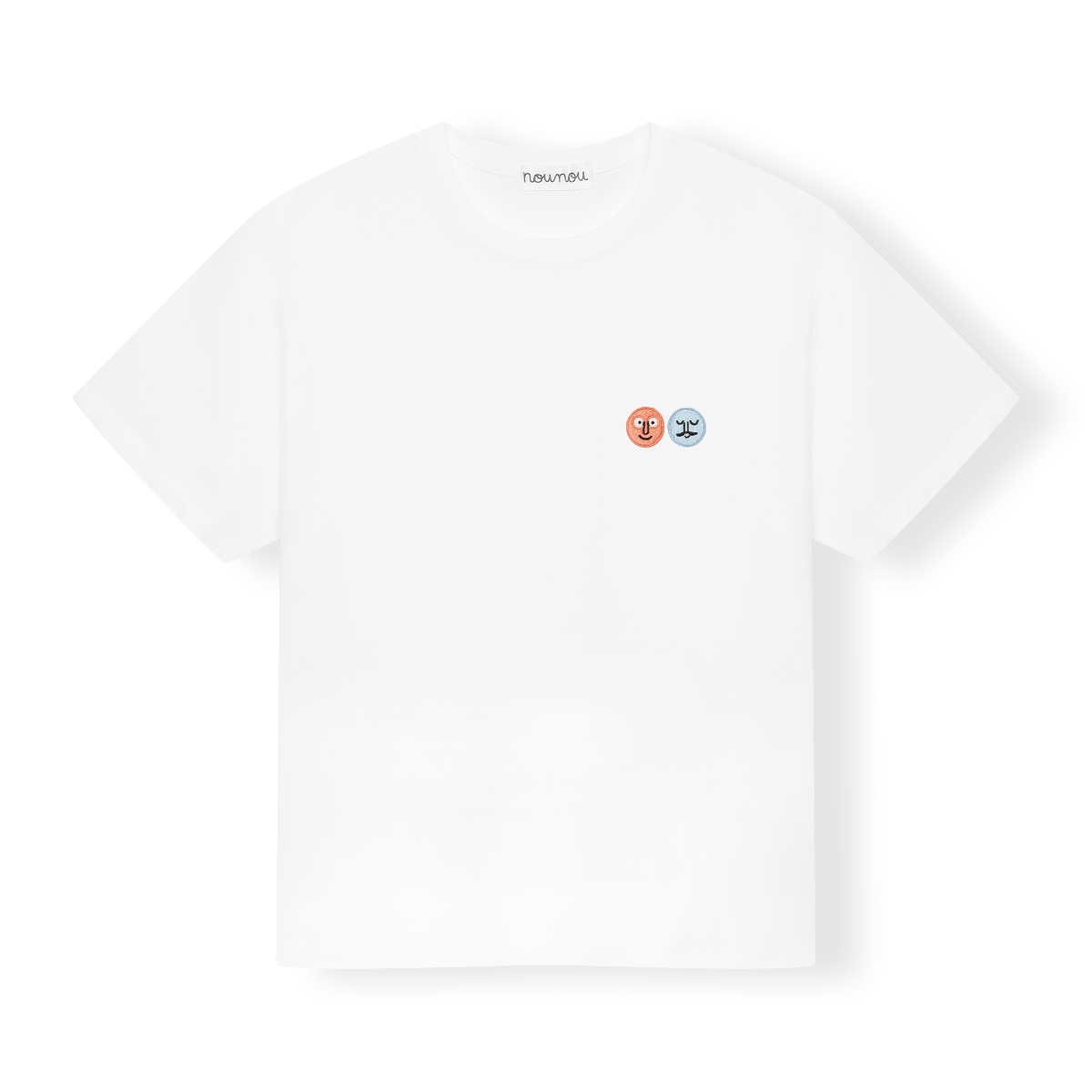 Classic Patch Tee White