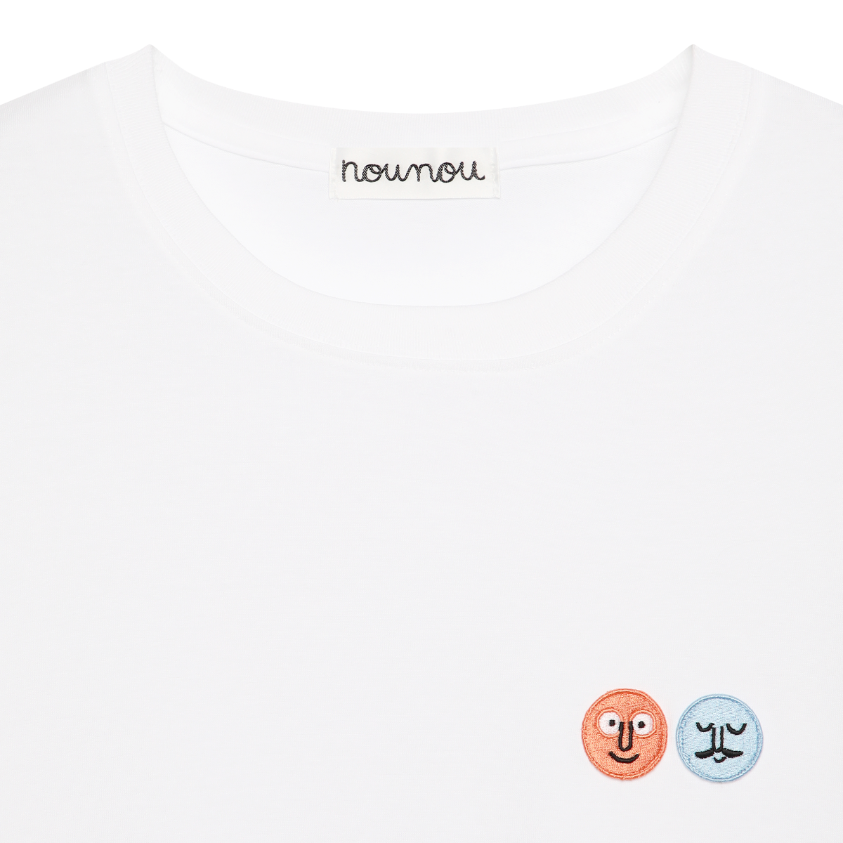 Classic Patch Tee White