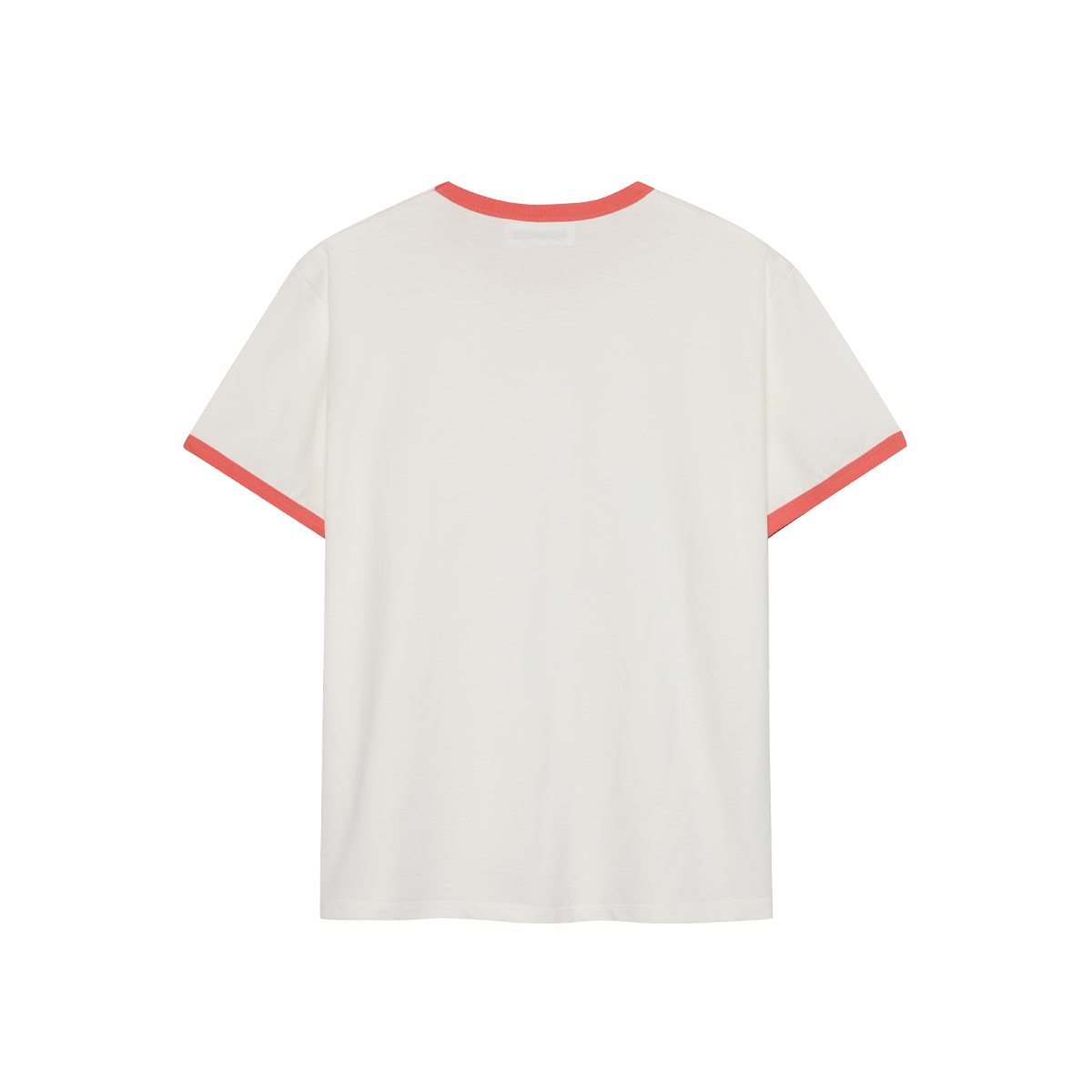 Ringer Tee Coral