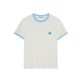 Ringer Tee Blue