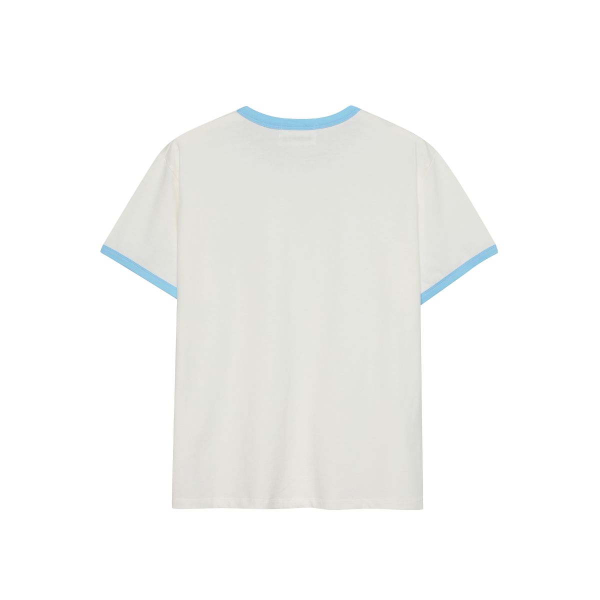 Ringer Tee Blue