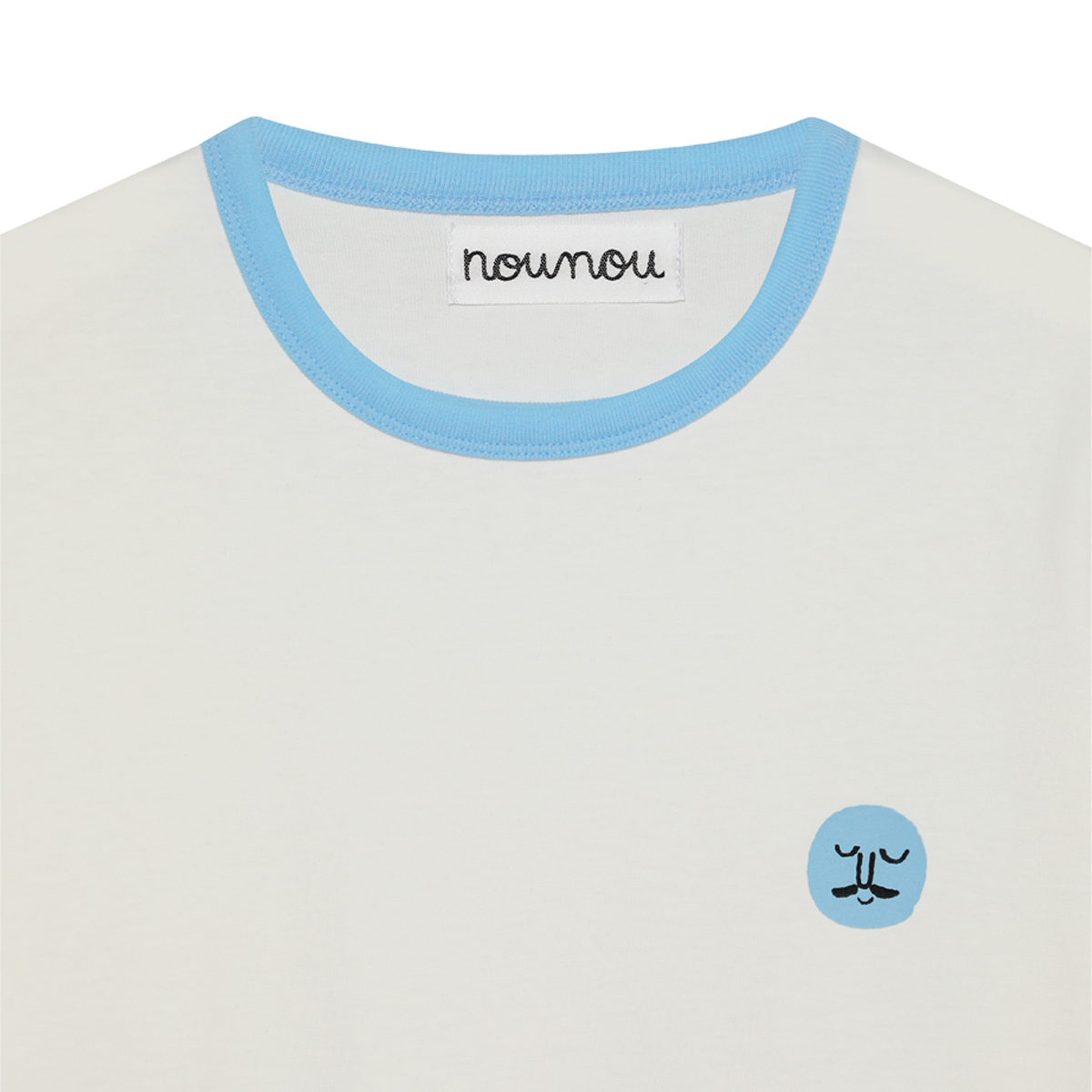 Ringer Tee Blue