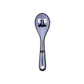 Ceramic Spoon Blue