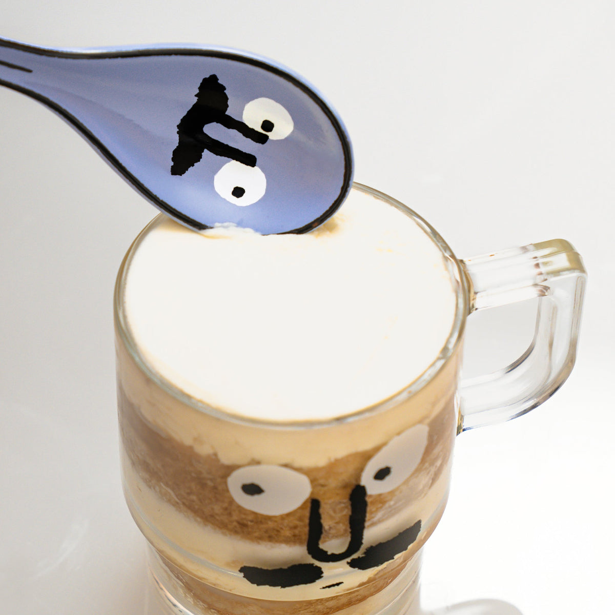Ceramic Spoon Blue