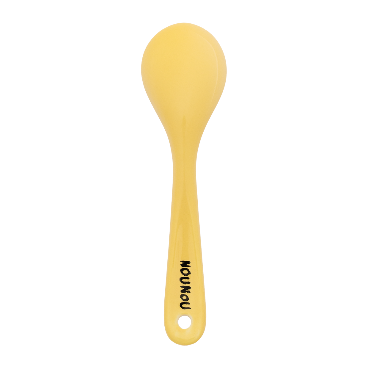 Ceramic Spoon Yellow