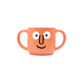 Double Handle Mug Coral