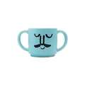 Double Handle Mug Blue