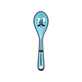 Ceramic Spoon Blue