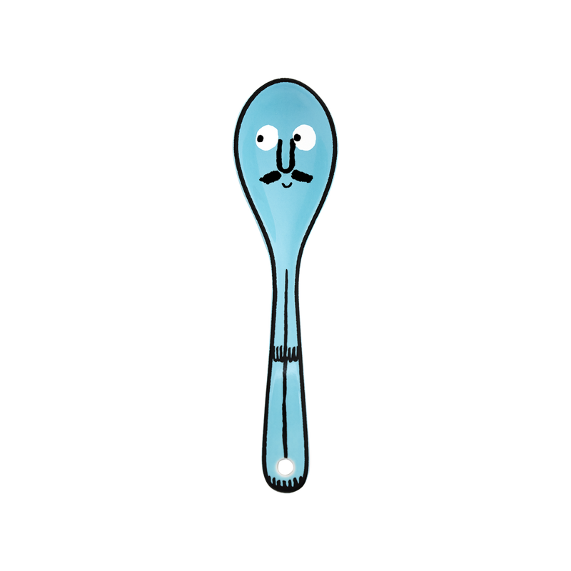 Ceramic Spoon Blue