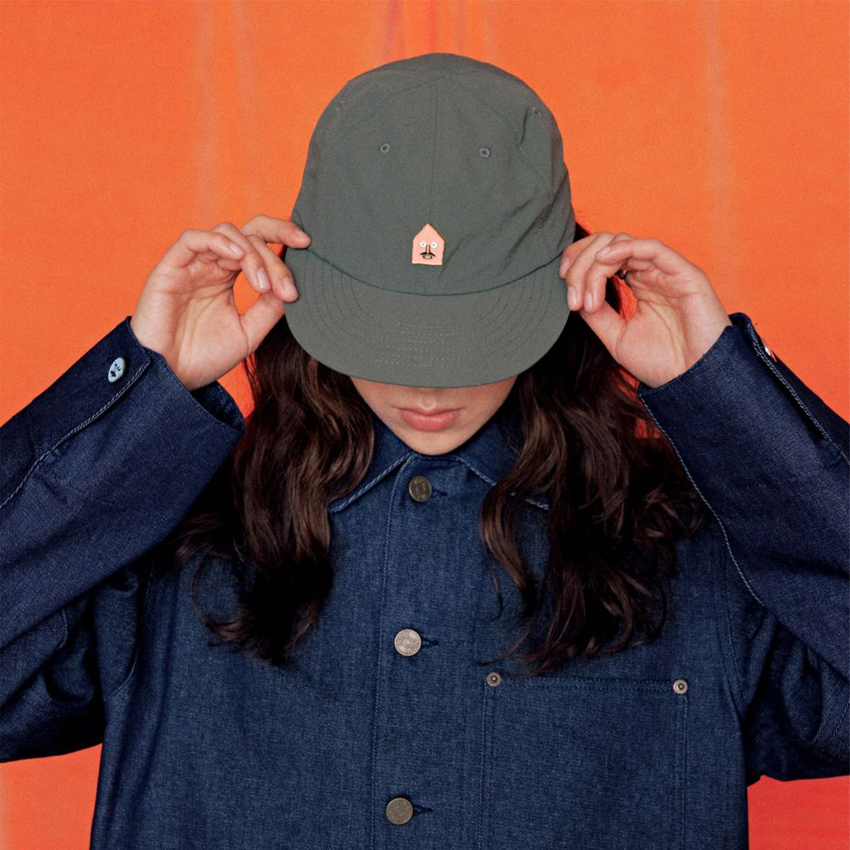 House Stud Cap Khaki