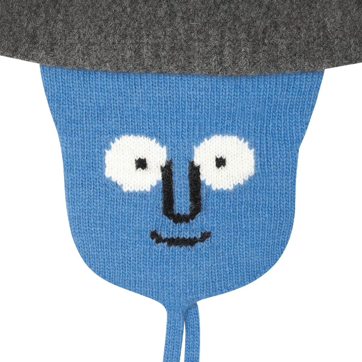 Knit Earmuff Blue