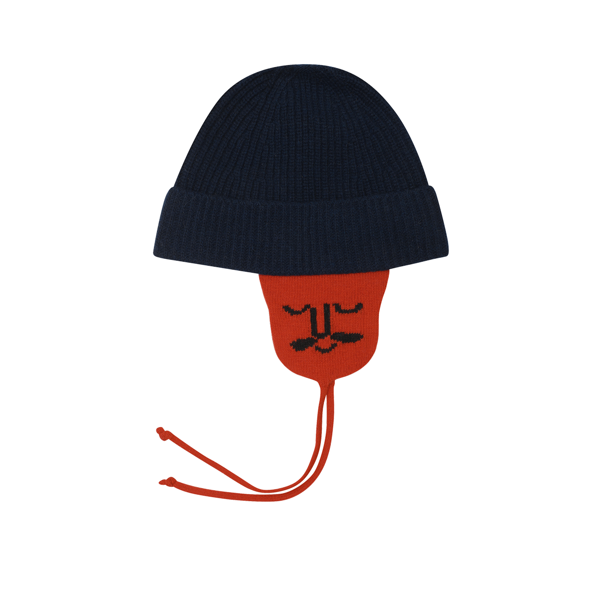 Knit Earmuff Orange