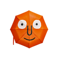 Face Umbrella Orange