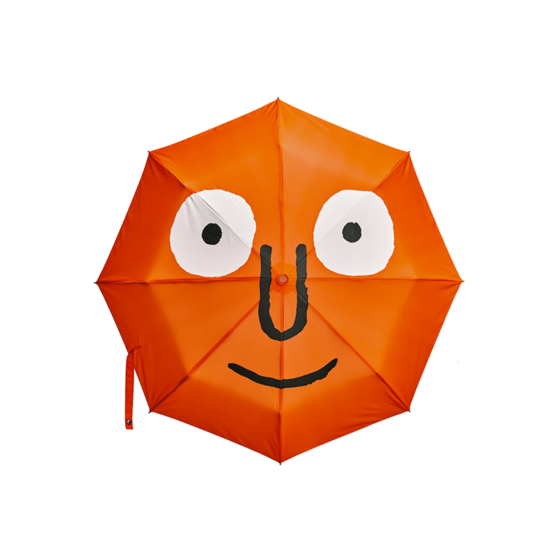 Face Umbrella Orange