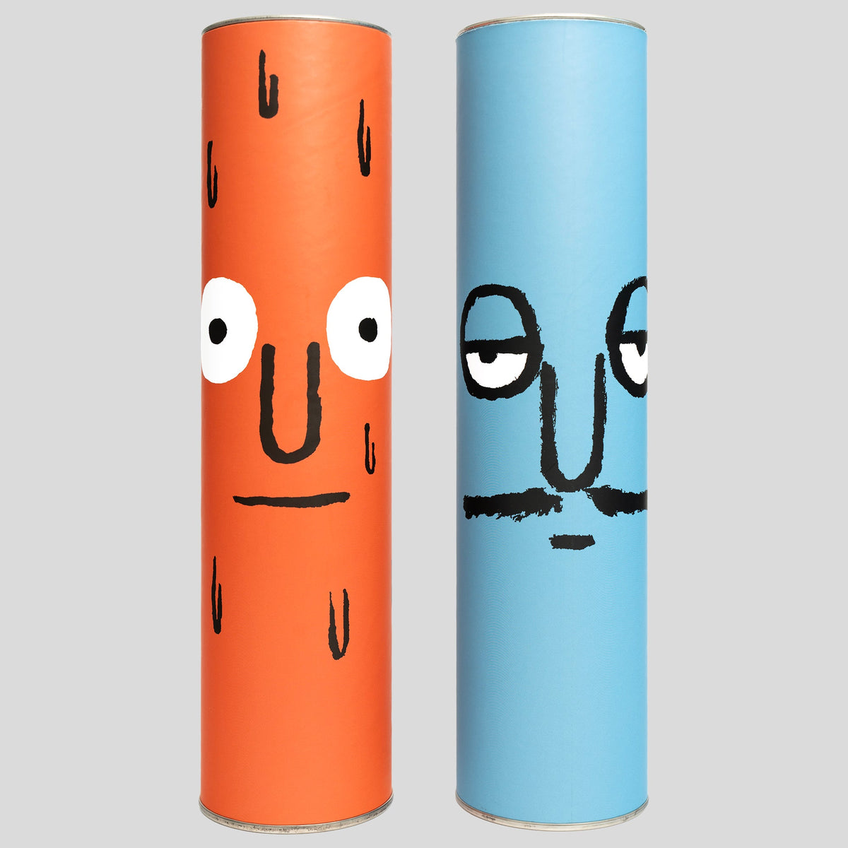 Face Umbrella Orange
