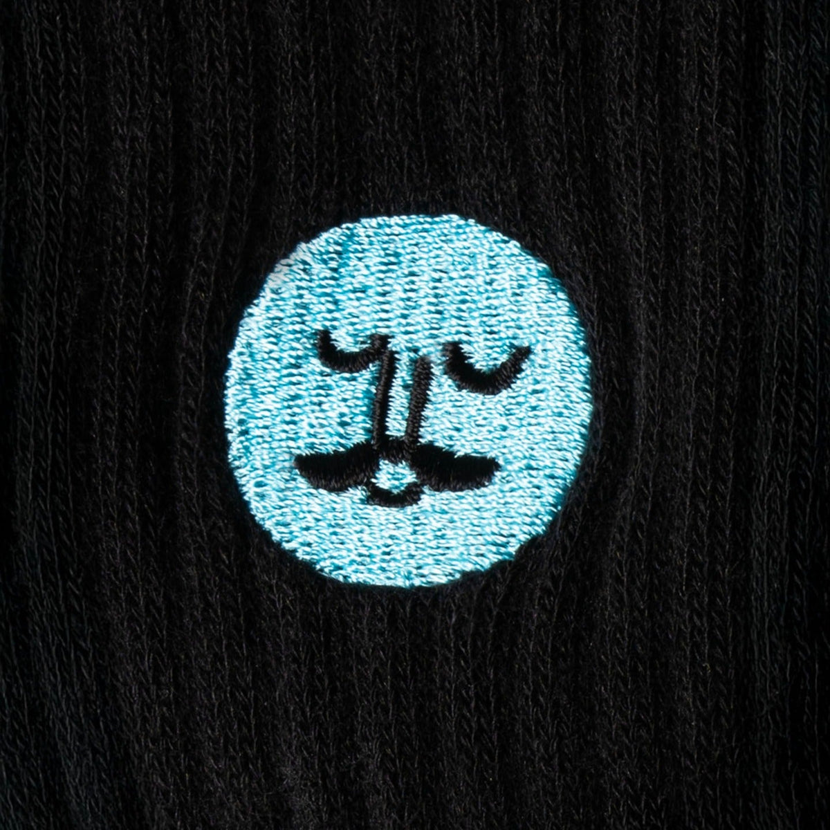 Patched Socks Black