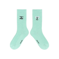 Face Crew Socks Mint