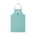 Printed Apron Blue