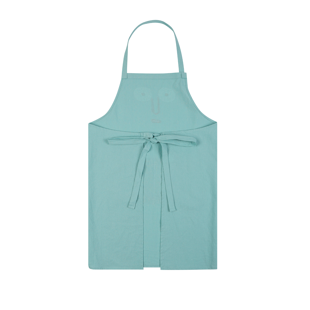 Printed Apron Blue