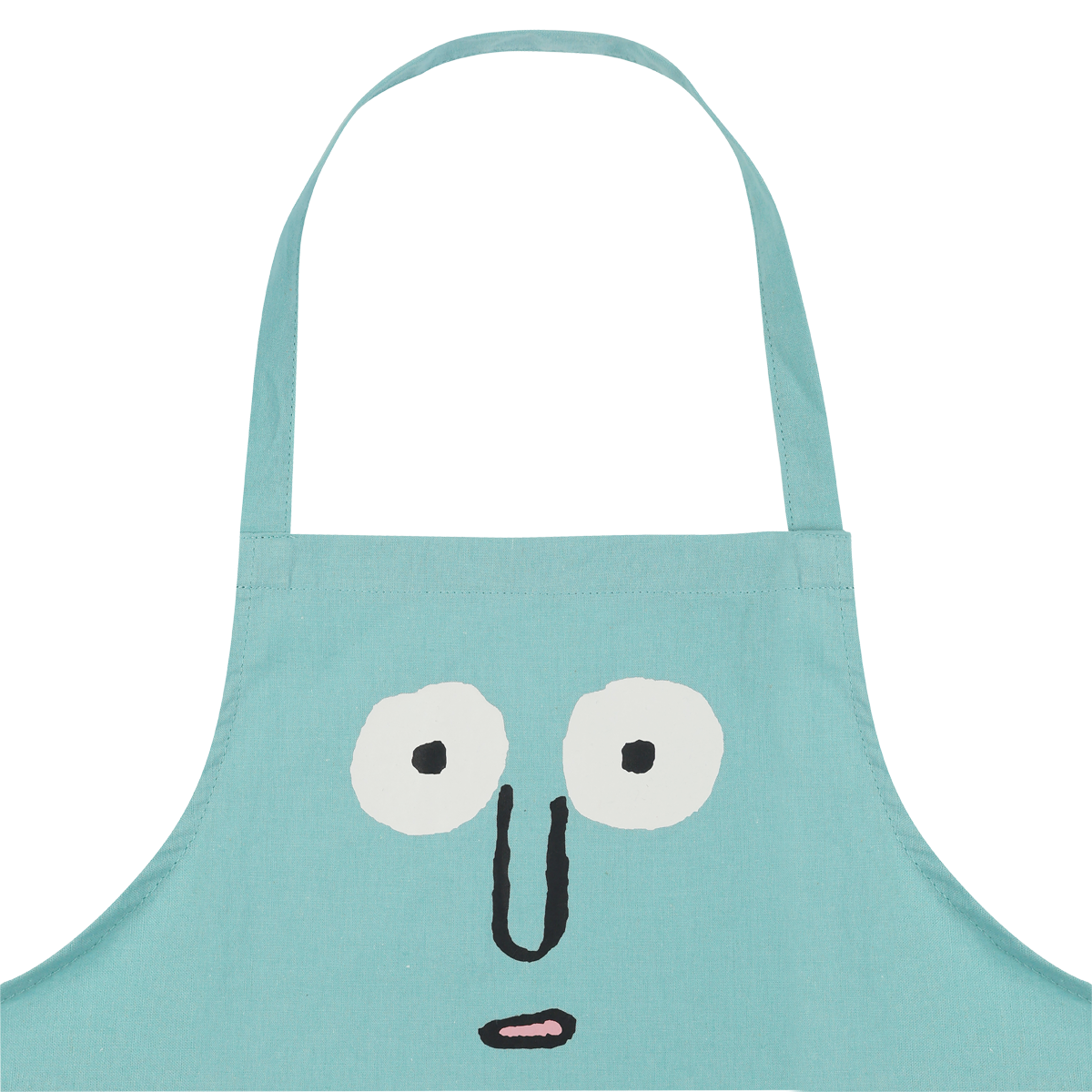 Printed Apron Blue
