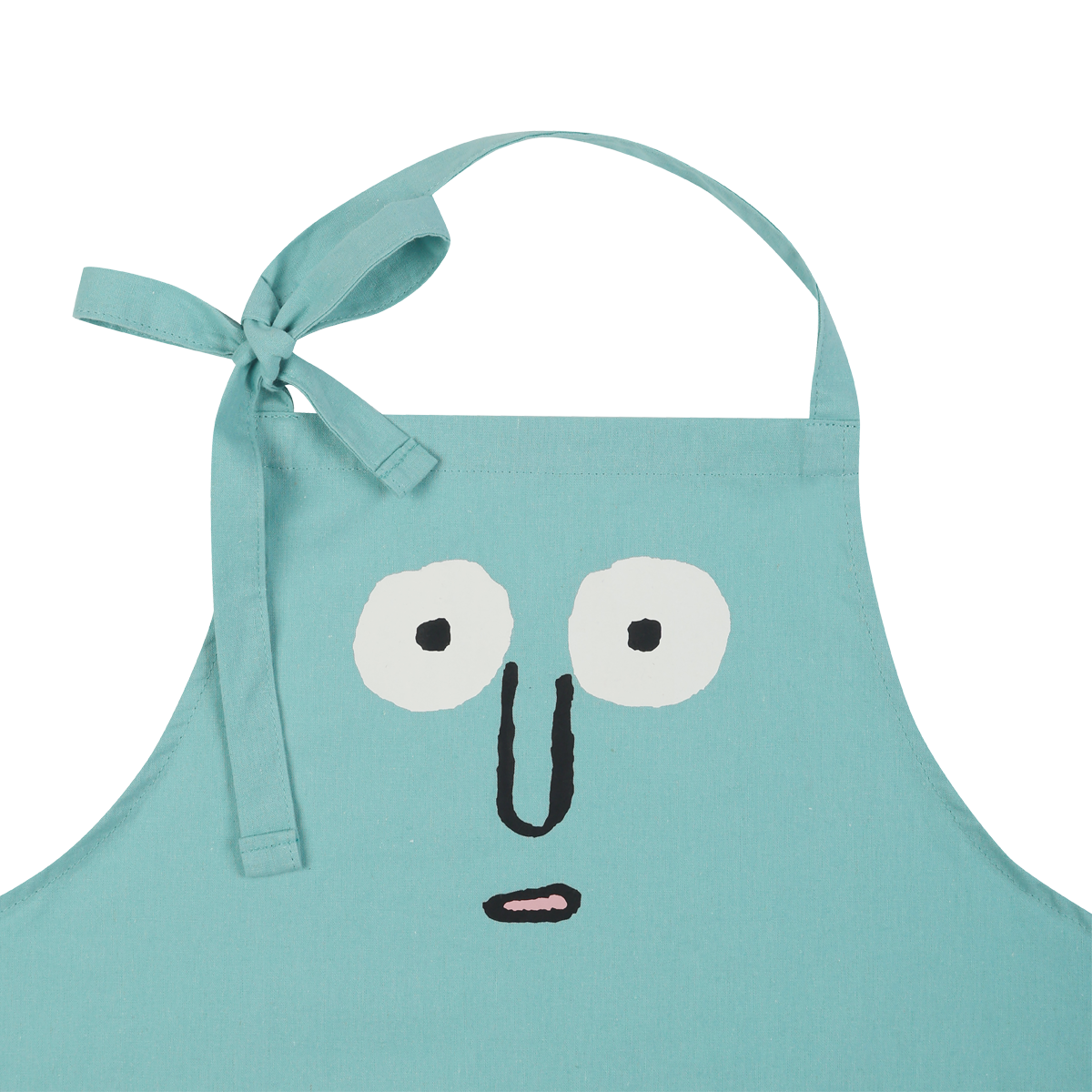 Printed Apron Blue