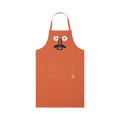 Printed Apron Coral