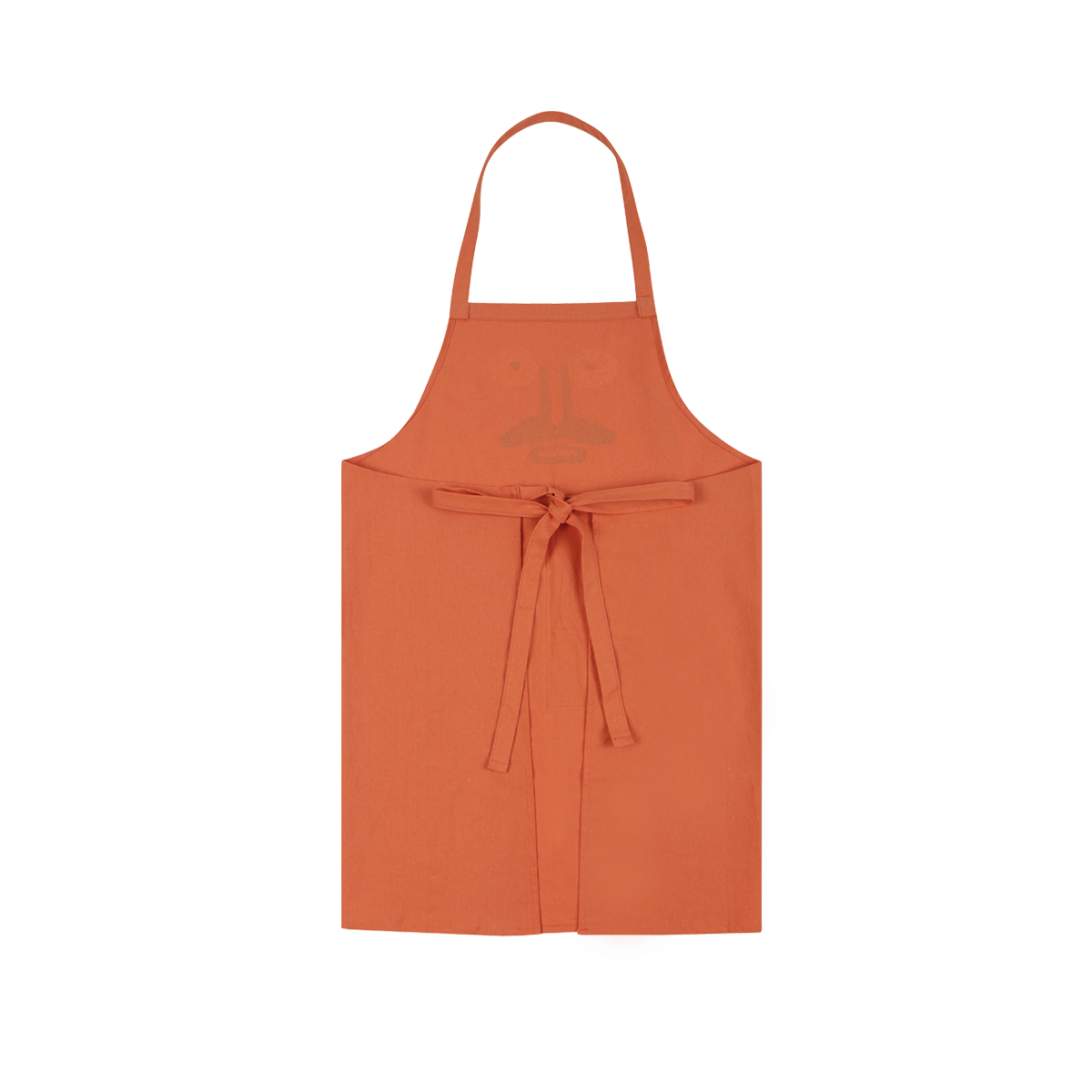 Printed Apron Coral