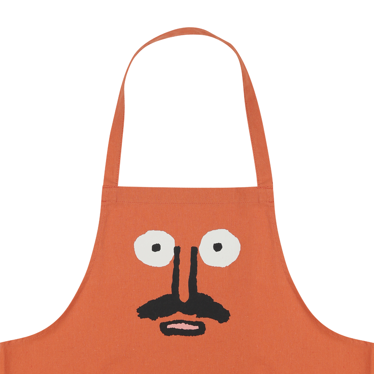 Printed Apron Coral