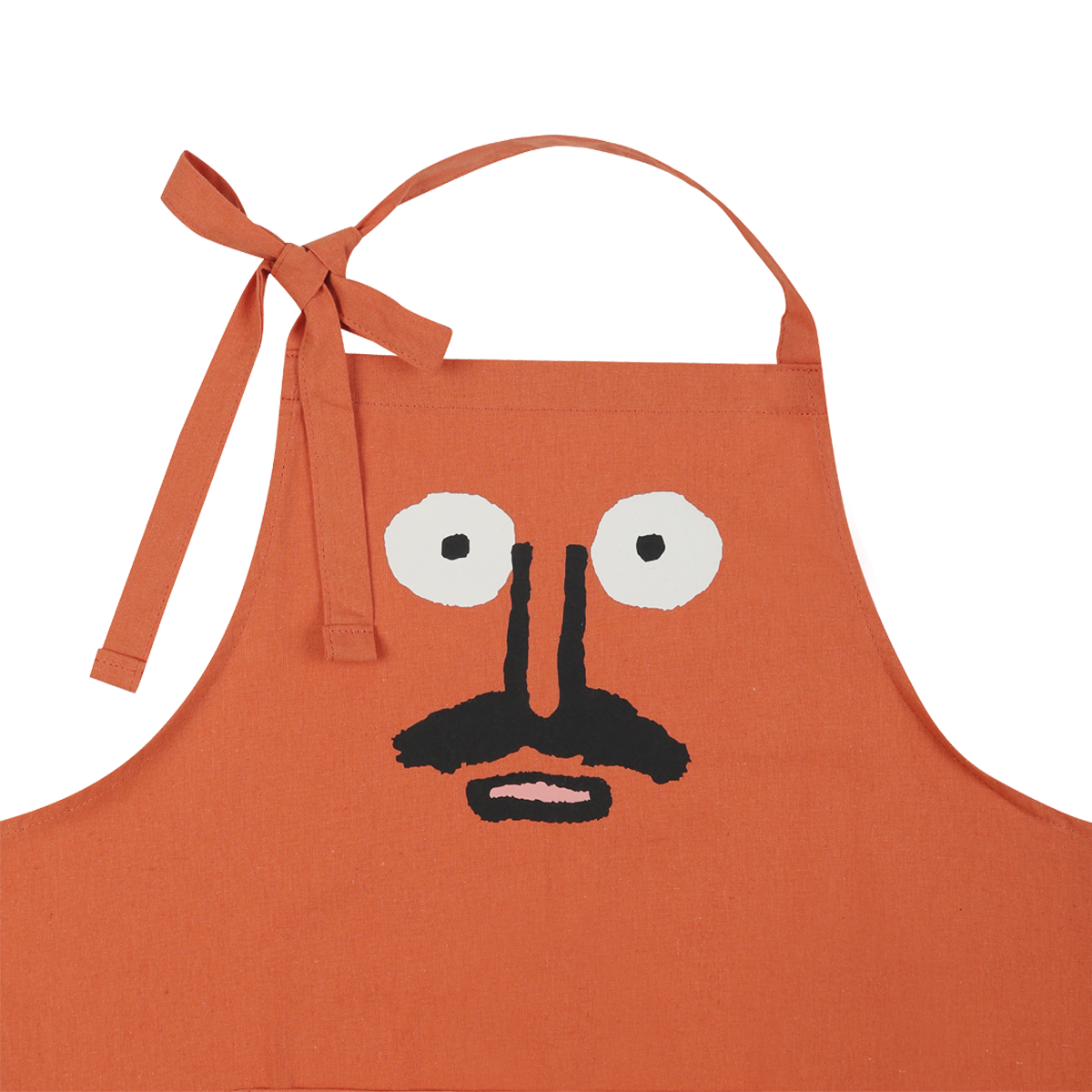 Printed Apron Coral