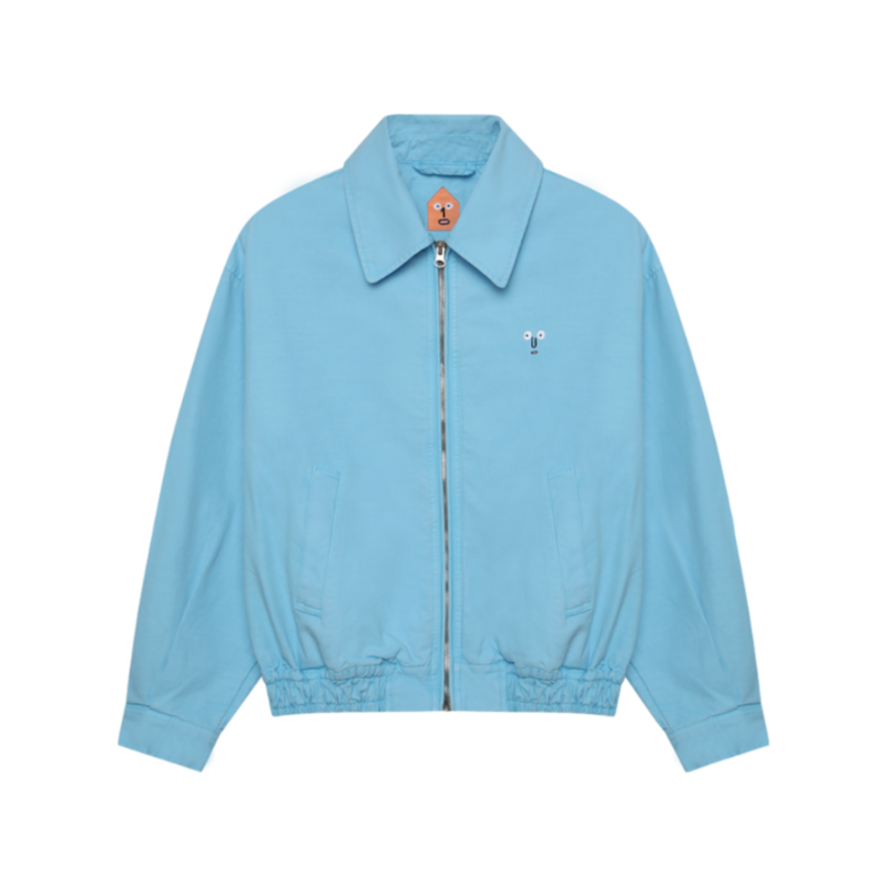 Washed Blouson Blue